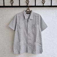 【ご注文日より１年以内にお届け】【受注生産】【半袖】【 ESG-40S-GR】【S/S CUBANA】【GRAY】 【灰色】