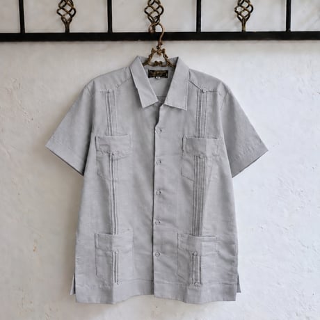 【ご注文日より１年以内にお届け】【受注生産】【半袖】【 ESG-40S-GR】【S/S CUBANA】【GRAY】 【灰色】