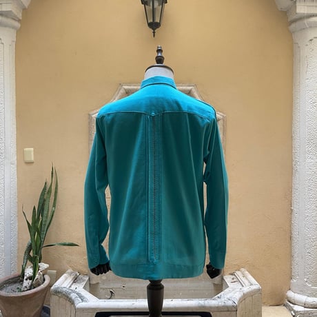 【ご注文日より１年以内にお届け】【受注生産】【長袖】【 ESG-W10L-TQR 】【 L/S GUAYAMISA 】【 ROSA 】【 TURQUOISE x RED 】【 ターコイズ x 赤 】