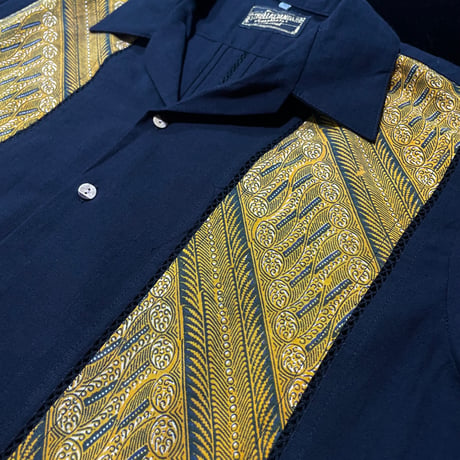 【7/31入荷】【予約商品】【半袖】【 ESGP-09-10S-B 】【 S/S FRONT PANEL SHIRTS 】【 VINTAGE BATIK 】