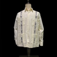 【1月〜2月】【予約商品】【長袖】【 ESG-39L-OFB 】【 L/S CUBANA 】【OFF WHITExBLACK 】 【オフホワイトx黒】
