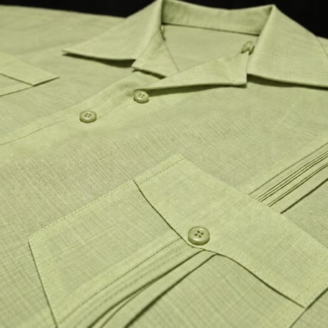 【ご注文日より１年以内にお届け】【受注生産】【半袖】【 ESG-40S-PIS】【S/S CUBANA】【PISTACHIO】 【ピスタチオ】