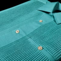 【ご注文日より１年以内にお届け】【受注生産】【半袖】【 ESG-02S-TQ】 【 PRESIDENTIAL 】【TURQUOISE 】【ターコイズ】