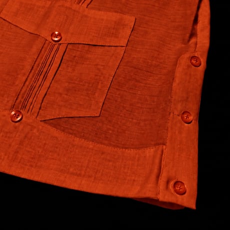 【ご注文日より１年以内にお届け】【受注生産】【半袖】【 ESG-40S-OR】【S/S CUBANA】【ORANGE】 【オレンジ】