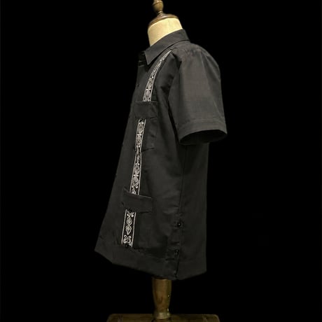 【1月〜2月】【予約商品】【半袖】【 ESG-39S-BS 】【 S/S CUBANA 】【BLACKxSILVER 】 【黒x銀】