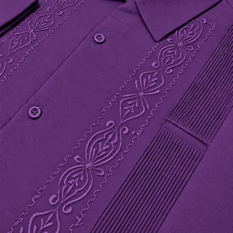 【ご注文日より１年以内にお届け】【受注生産】【長袖】【 ESG-01L-PU】【 REJILLADA 】【 PURPLE】【 紫】