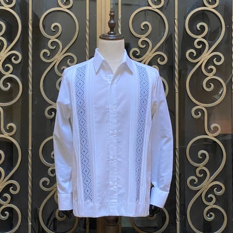 【長袖】【IMP-COL-122L-WBL】【WHITExBLUE】【白X青】