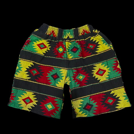 【ESGG-SP05-RAS】【ジャガード ショーツ】【Lサイズ 】【 GUATEMALA 】【RASTA COLOR】【ラスタカラー】