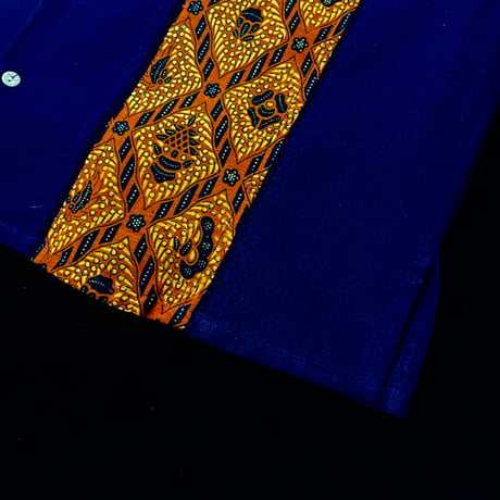 【半袖】【 ESGP-09-3S-N 】【 S/S FRONT PANEL SHIRTS 】【 VINTAGE BATIK 】