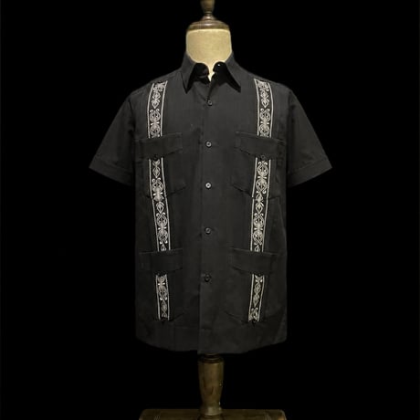 【1月〜2月】【予約商品】【半袖】【 ESG-39S-BS 】【 S/S CUBANA 】【BLACKxSILVER 】 【黒x銀】