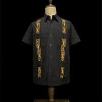 【1月〜2月】【予約商品】【半袖】【 ESG-39S-BG 】【 S/S CUBANA 】【BLACKxGOLD 】 【黒x金 】