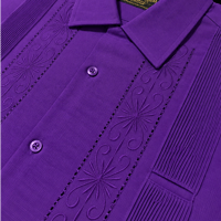 【ご注文日より１年以内にお届け】【受注生産】【半袖】【 ESG-01S-PU 】【 REJILLADA 】【 PURPLE 】【紫 】
