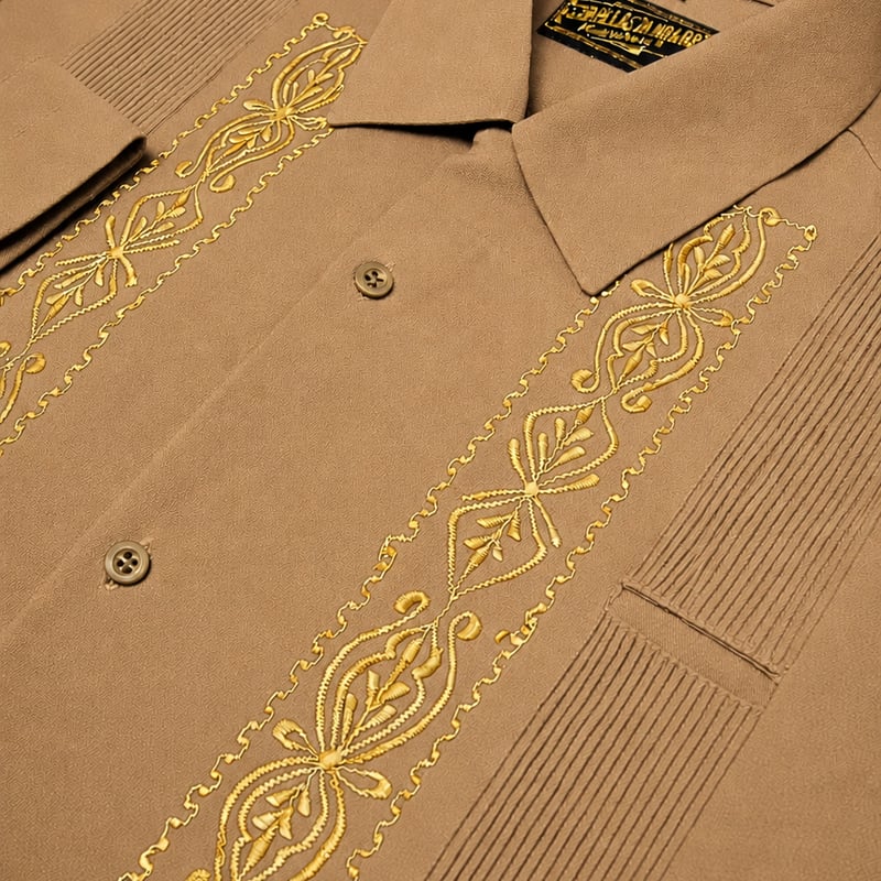 9月下旬】【予約商品】【長袖】【 ESG-01L-KHG 】【 L/S GUAYABERA