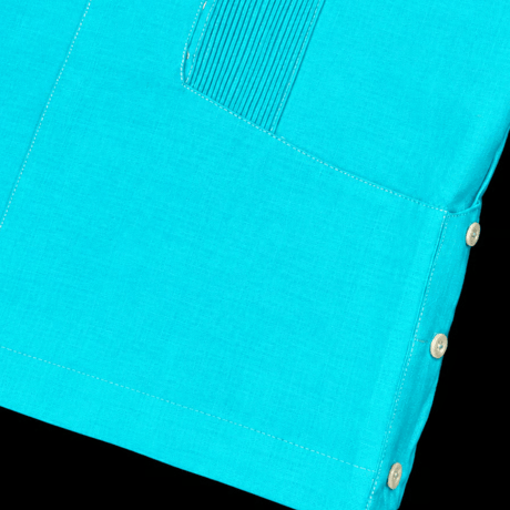 【ご注文日より１年以内にお届け】【受注生産】【半袖】【 ESG-01S-TQG 】【S/S REJILLADA】【TURQUOISE x GOLD】 【ターコイズ x 金】