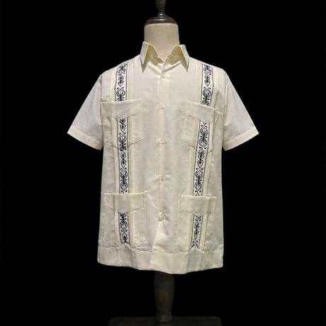 【1月〜2月】【予約商品】【半袖】【 ESG-39S-OFB 】【 S/S CUBANA 】【OFF WHITExBLACK 】 【オフホワイトx黒】