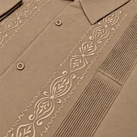 【ご注文日より１年以内にお届け】【受注生産】【長袖】【 ESG-01L-KH 】【【 REJILLADA 】【 KHAKI】【カーキ】