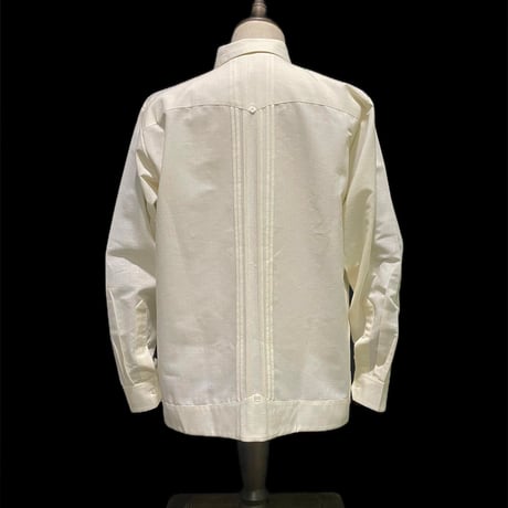 【1月〜2月】【予約商品】【長袖】【 ESG-38L-OF 】【 L/S GUAYAMISA 】【OFF WHITE 】 【オフホワイト 】