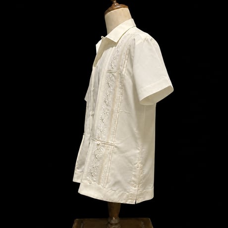 【1月〜2月】【予約商品】【長袖】【 ESG-38S-OF 】【 S/S GUAYAMISA 】【OFF WHITE 】 【オフホワイト 】