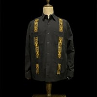 【1月〜2月】【予約商品】【長袖】【 ESG-39L-BG 】【 L/S CUBANA 】【BLACKxGOLD 】 【黒x金 】