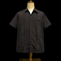 【1月〜2月】【予約商品】【半袖】【 ESG-38S-B 】【 S/S GUAYAMISA 】【BLACK 】 【黒 】