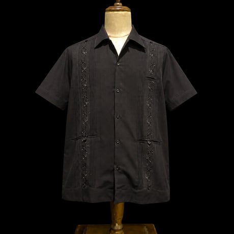 【1月〜2月】【予約商品】【半袖】【 ESG-38S-B 】【 S/S GUAYAMISA 】【BLACK 】 【黒 】