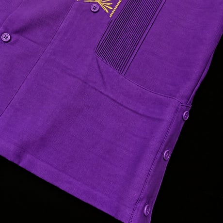 【ご注文日より１年以内にお届け】【受注生産】【半袖】【 ESG-01S-PUG 】【 REJILLADA 】【 PURPLE x GOLD 】【紫 x 金 】
