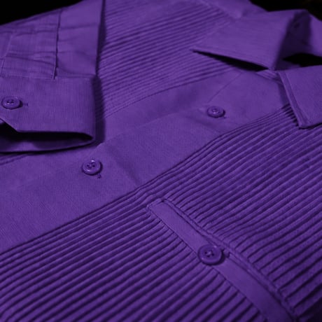【ご注文日より１年以内にお届け】【受注生産】【長袖】【 ESG-02L-PU】【 PRESIDENTIAL 】【 PURPLE 】【紫】