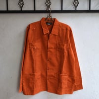 【ご注文日より１年以内にお届け】【受注生産】【長袖】【 ESG-40L-OR】【 L/S GUAYABERA 】【 CUBANA 】【ORANGE】 【オレンジ】