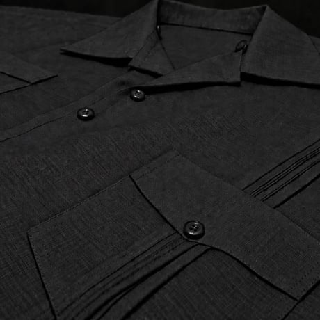 【ご注文日より１年以内にお届け】【受注生産】【半袖】【 ESG-40S-B 】【S/S CUBANA】【BLACK】 【黒】