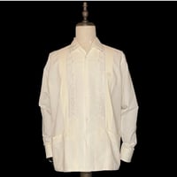 【ESG-20L-OF】【REJILLADA 】【L/S GUAYABERA】【OFF WHITE】 【オフホワイト】
