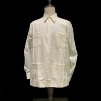【1月〜2月】【予約商品】【長袖】【 ESG-39L-OF 】【 L/S CUBANA 】【OFF WHITE】 【オフホワイト】