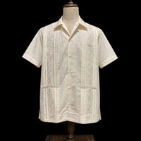 【1月〜2月】【予約商品】【長袖】【 ESG-38S-OF 】【 S/S GUAYAMISA 】【OFF WHITE 】 【オフホワイト 】