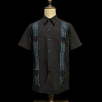 【1月〜2月】【予約商品】【半袖】【 ESGS-13S-BJA】【 S/S CUBANA ASA 】【BLACKx JADE 】 【黒x翡翠】