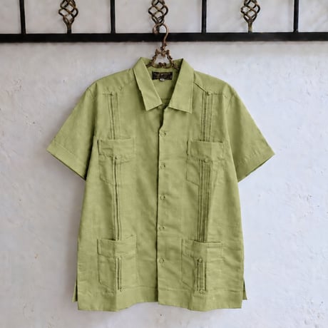 【ご注文日より１年以内にお届け】【受注生産】【半袖】【 ESG-40S-PIS】【S/S CUBANA】【PISTACHIO】 【ピスタチオ】