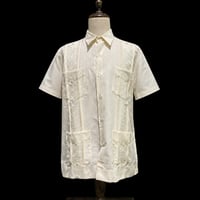 【1月〜2月】【予約商品】【半袖】【 ESGS-13S-OF 】【 S/S CUBANA ASA 】【OFF WHITE】 【オフホワイト】
