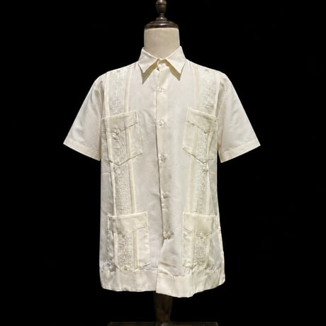 【1月〜2月】【予約商品】【半袖】【 ESGS-13S-OF 】【 S/S CUBANA ASA 】【OFF WHITE】 【オフホワイト】