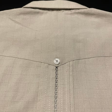 【ご注文日より１年以内にお届け】【受注生産】【長袖】【 ESG-W10L-GRR 】【 L/S GUAYAMISA 】【 ROSA 】【 GRAY x RED 】【 グレー x 赤 】