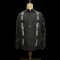 【1月〜2月】【予約商品】【長袖】【 ESG-39L-BS 】【 L/S CUBANA 】【BLACKxSILVER 】 【黒x銀】