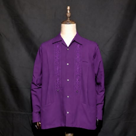 【ご注文日より１年以内にお届け】【受注生産】【長袖】【 ESG-01L-PU】【 REJILLADA 】【 PURPLE】【 紫】