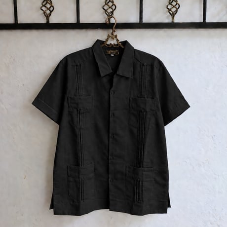 【ご注文日より１年以内にお届け】【受注生産】【半袖】【 ESG-40S-B 】【S/S CUBANA】【BLACK】 【黒】