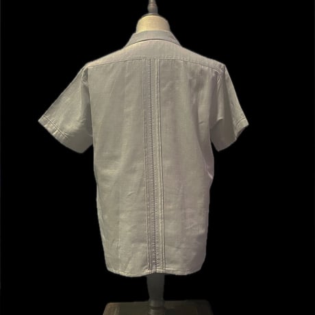【7/31入荷】【予約商品】【半袖】【 ESGP-09-11S-GR】【 S/S FRONT PANEL SHIRTS 】【 VINTAGE BATIK 】