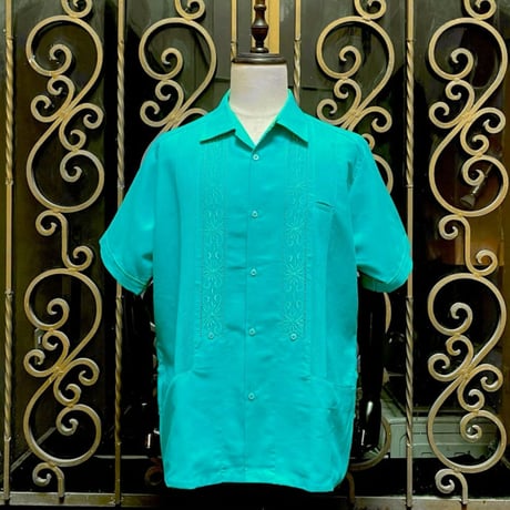 【9月下旬】【予約商品】【半袖】【 ESG-01S-TQ 】【 REJILLADA 】【 TURQUOISE 】【 ターコイズグリーン 】