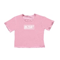 アザーカラー・クロップドTシャツ（ピンク）