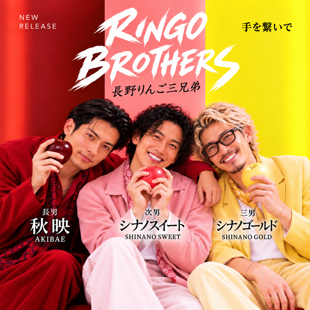 長野りんご三兄弟｜RINGO BROTHERS BOX【限定20席｜10月下旬〜順次発送