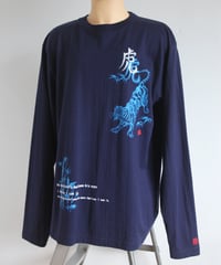 late00s 🐯🌐⛩️ l/s tee made in china