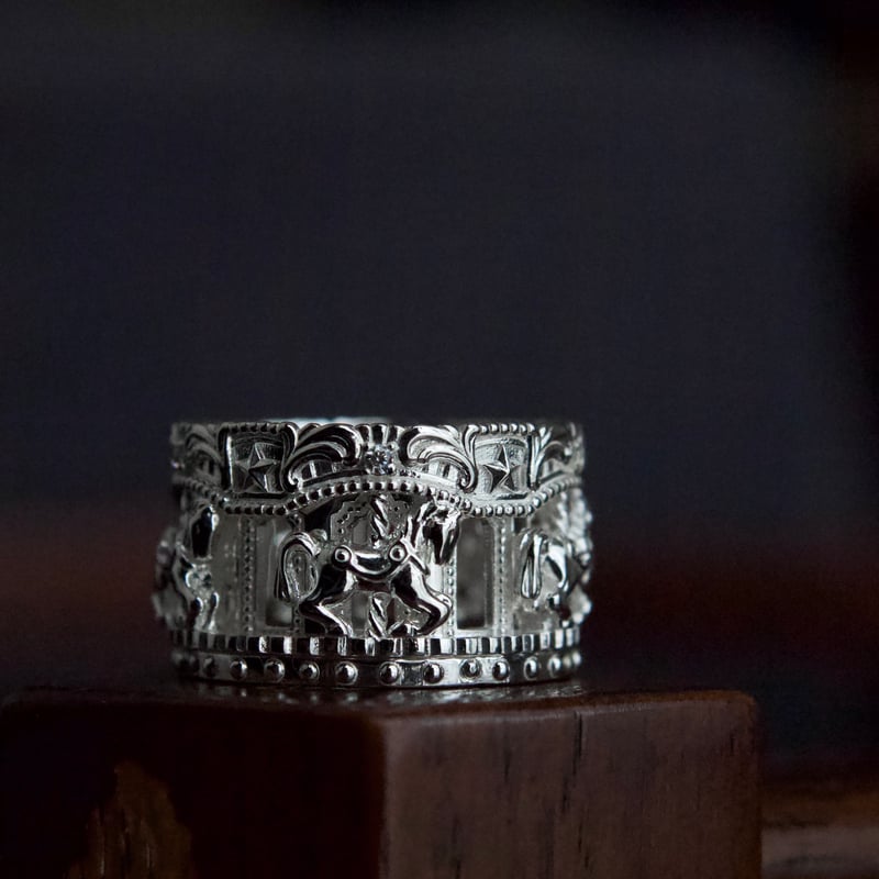 SV925］gleam carousel ring | gisele