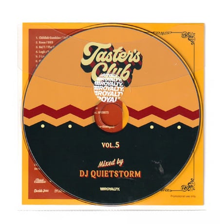 DJ QUIETSTORM/TASTER’S CLUB VOL.5 MIX CD