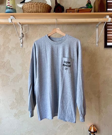 SUPER MARKET    [ supermercado🏪 Pocket L/S tshirt ]