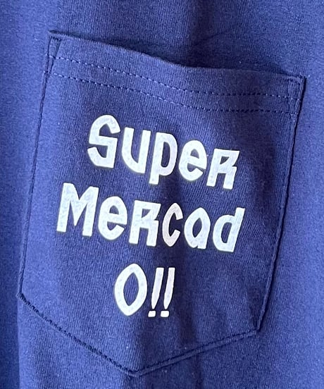 SUPER MARKET    [ supermercado🏪 Pocket L/S tshirt ]