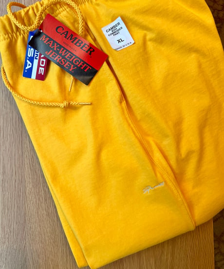 CAMBER × SMOKE T ONE　 [MAX WEIGHT COTTON!!] embroidered supermarket commoner pants